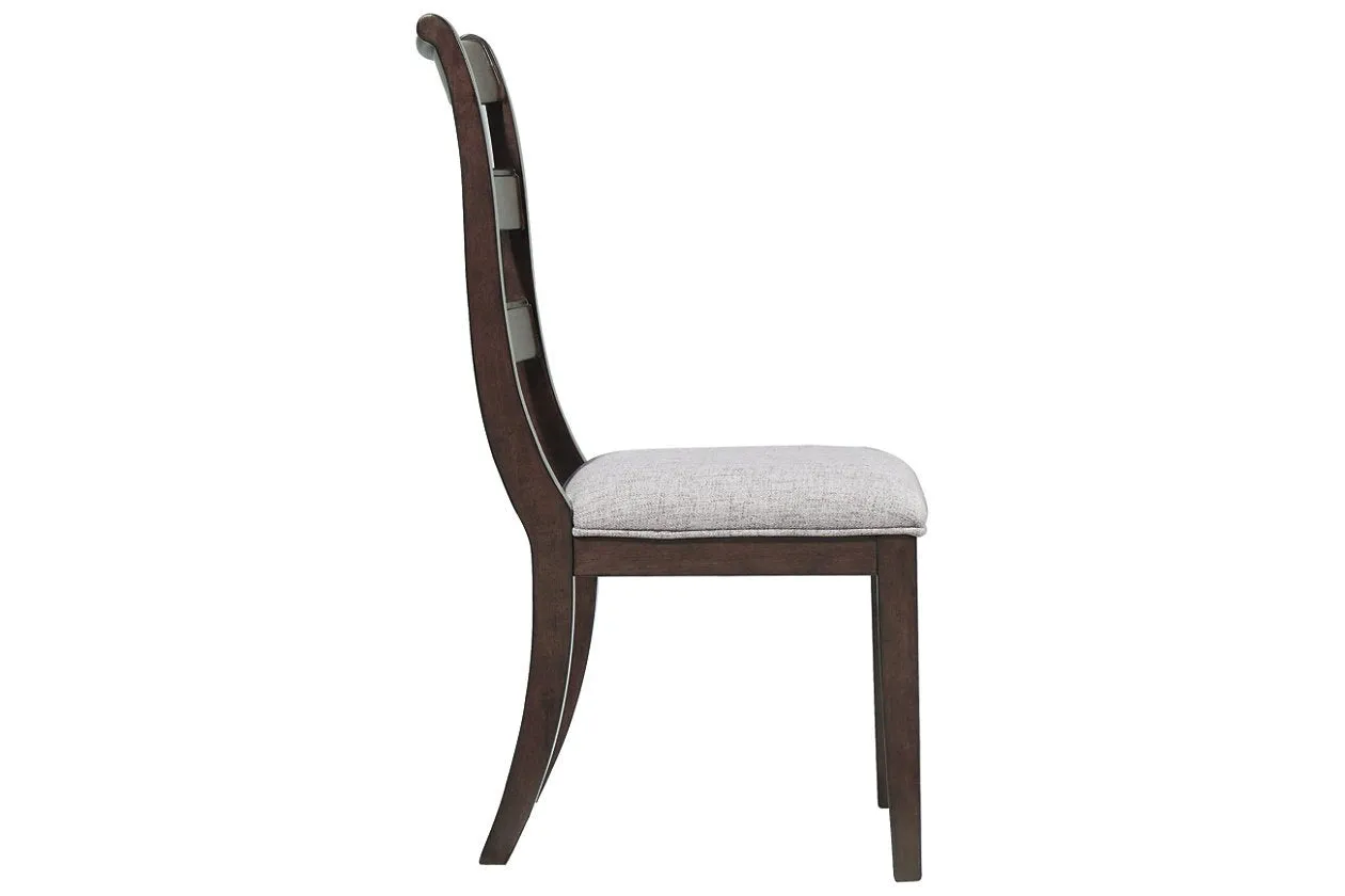Adinton Reddish Brown Dining Chair (Set of 2)