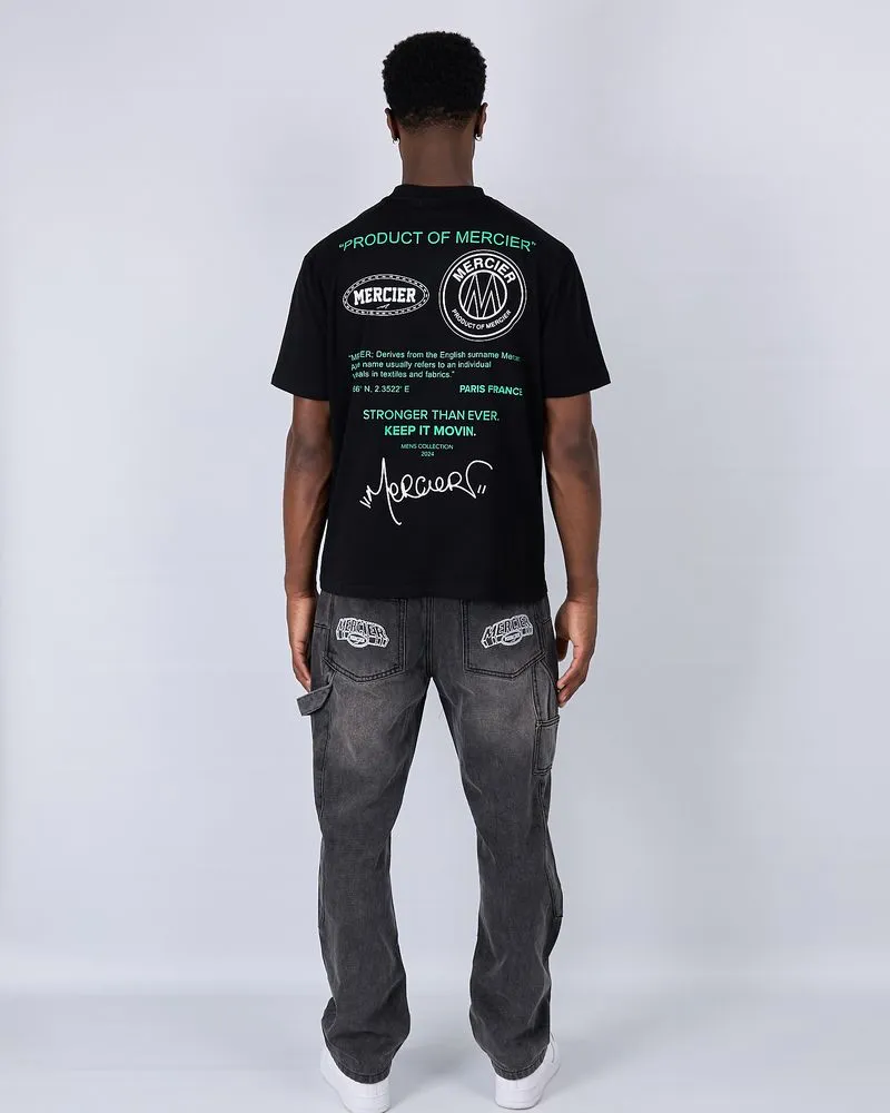 Black Green Caruso Relaxed Tshirt