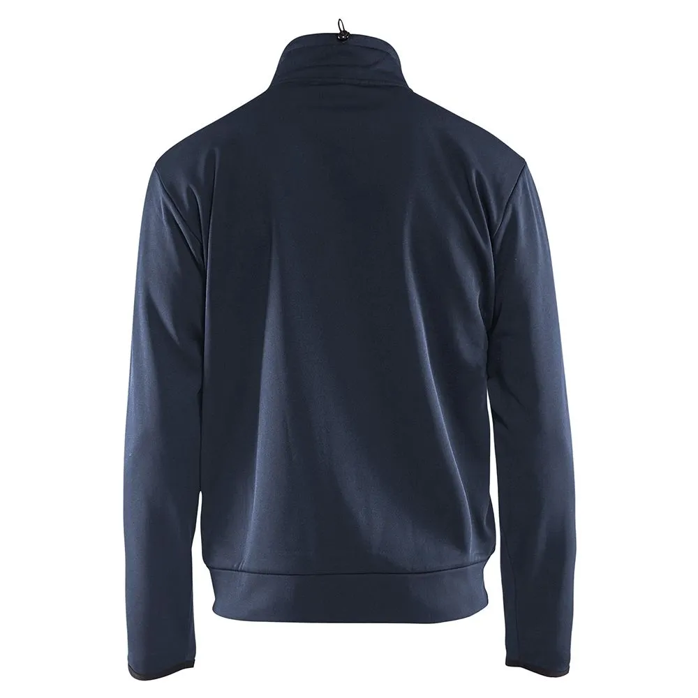 Bl&#xE5;kl&#xE4;der&#x20;3362-2526&#x20;Sweatshirt&#x20;With&#x20;Zipper&#x20;-&#x20;Dark&#x20;Navy&#x2F;Yellow