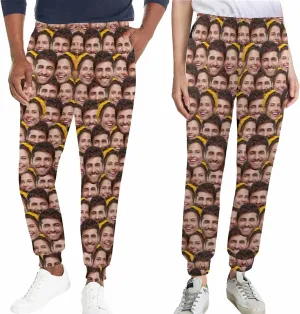 Custom Sweatpants Personalized Face Jogger Pants 3D Printed Men's Sweatpant for Men Women with Design Your Own