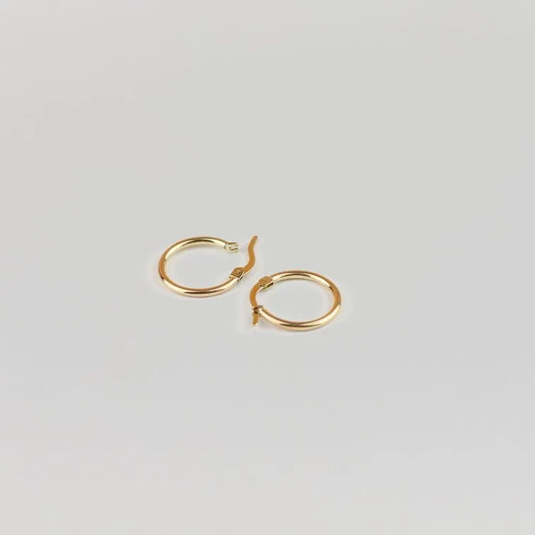 Everyday Small Gold Hoops