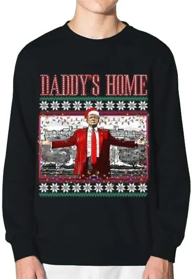 fresh tees Trending Design Funny Ugly Christmas Crewneck Sweatshirt Sweater for Women/Men 2024