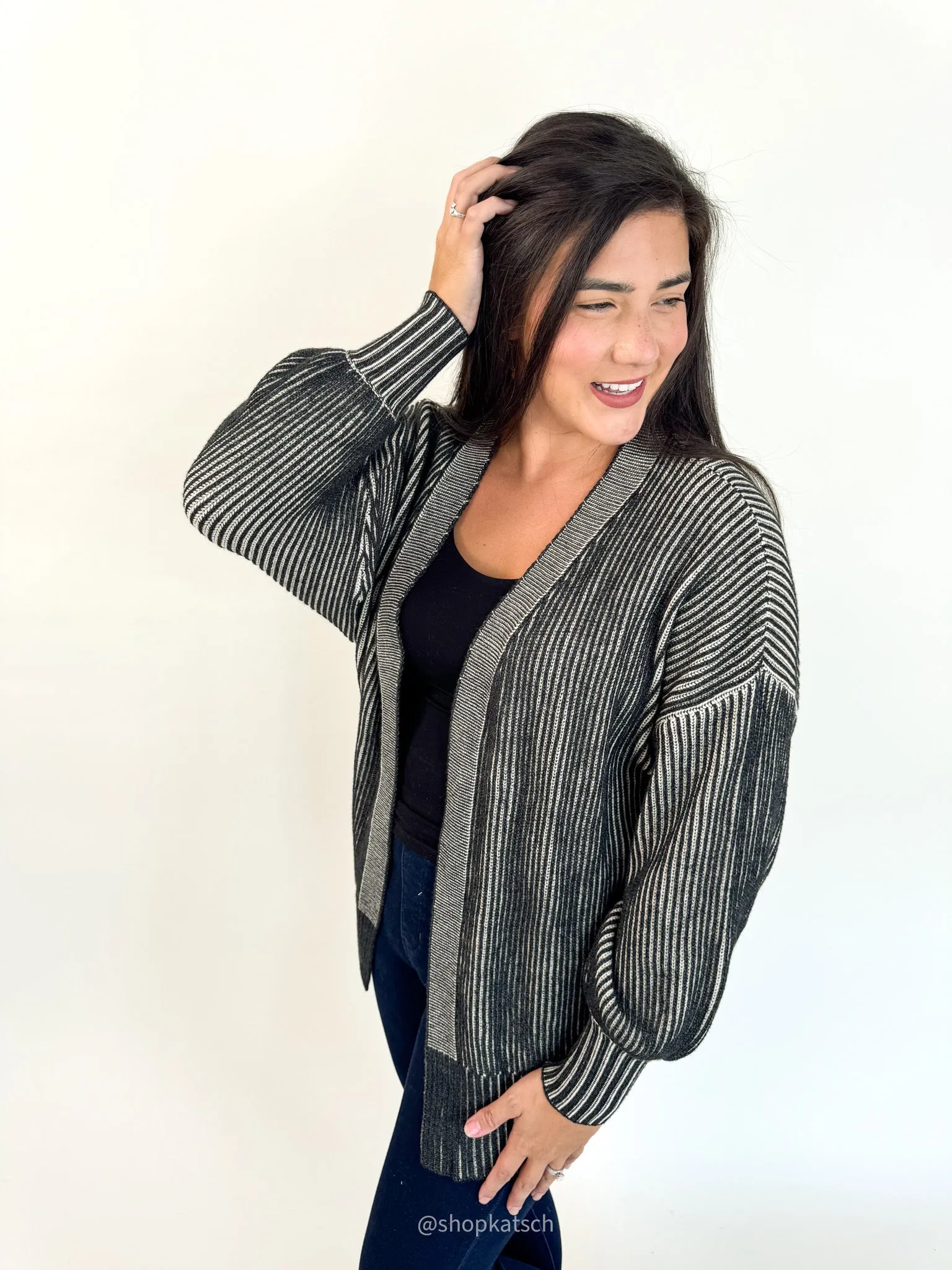 Gloria Ribbed Cardigan