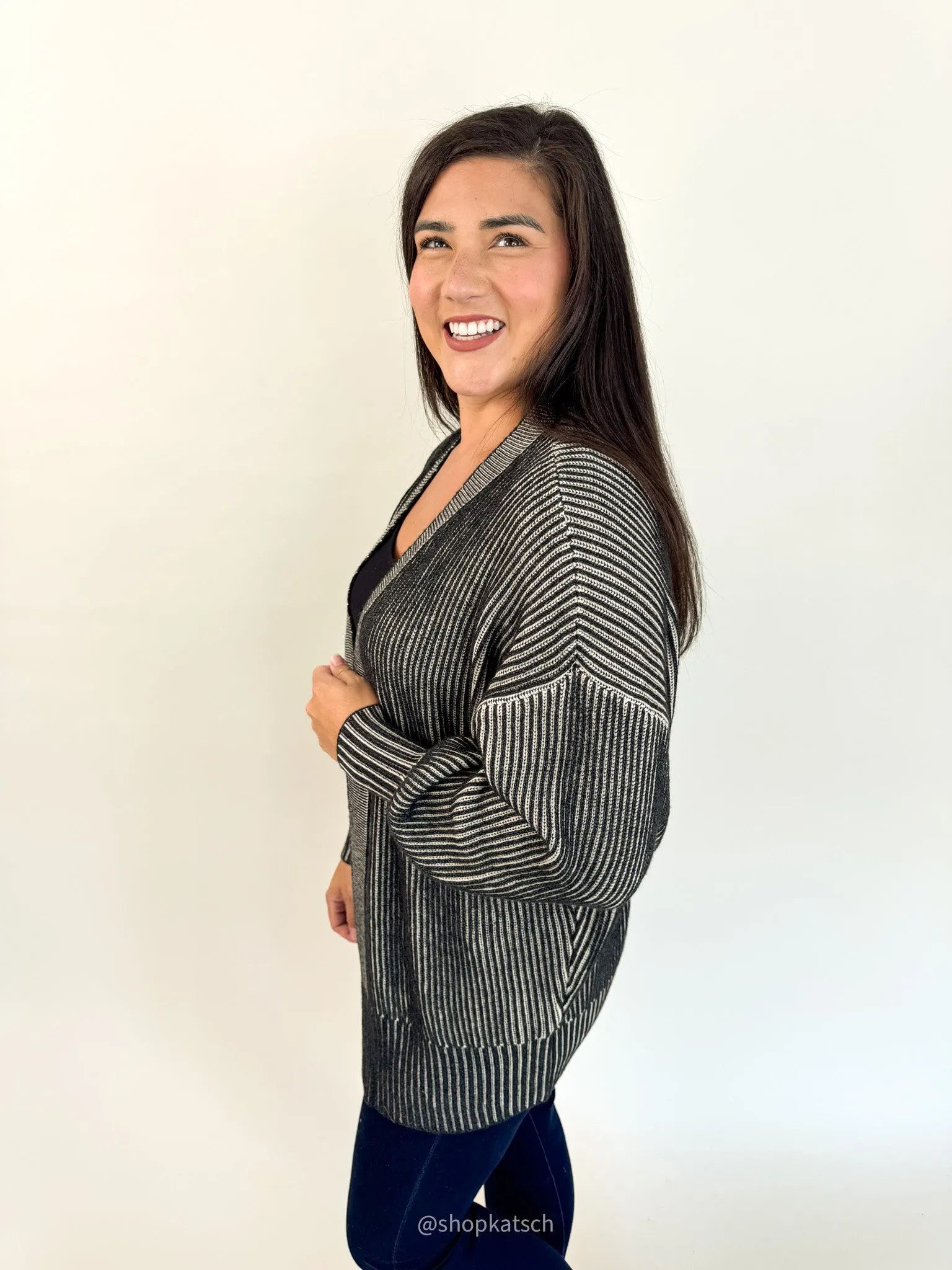 Gloria Ribbed Cardigan