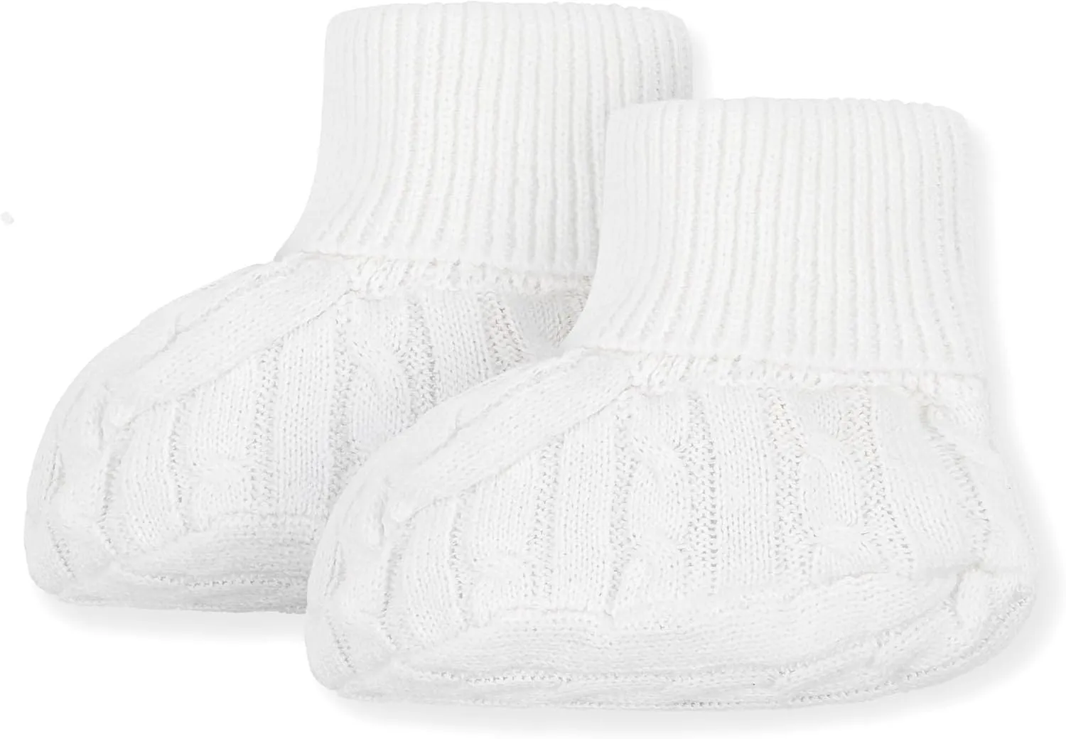 Hope & Henry Baby 4 Piece Shortie Cable Knit Romper Gift Set with Box