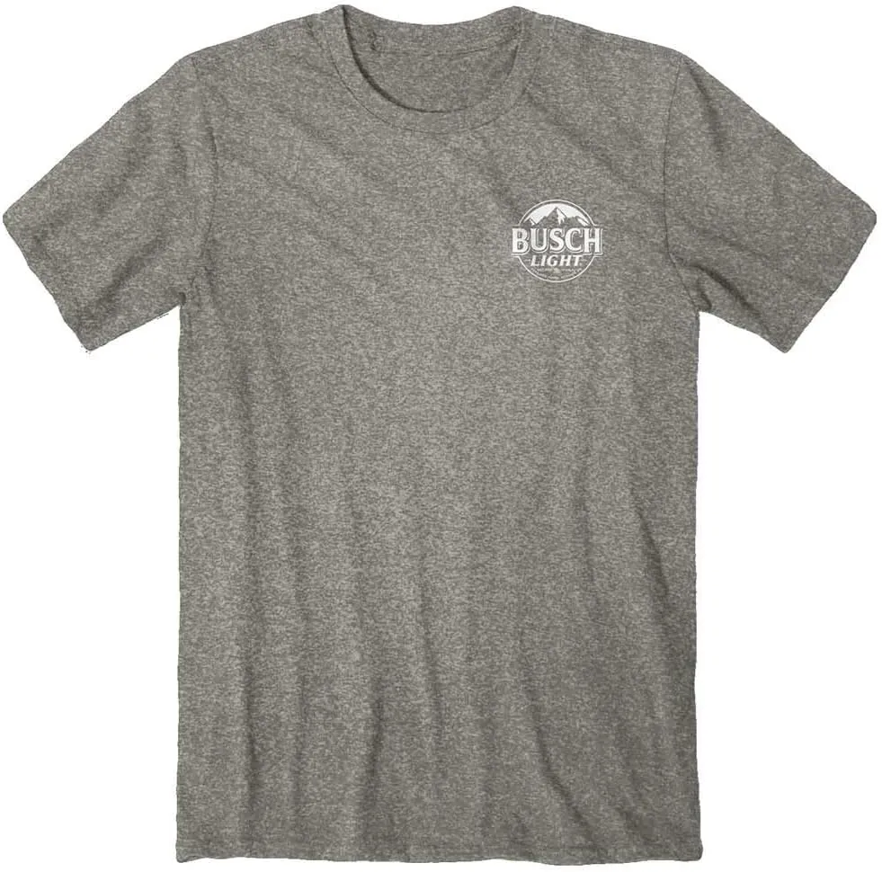 Jeep - Nature Squatch T-Shirt, Gray | Sasquatch Explore Nature Design | 50% Cotton / 50% Polyester