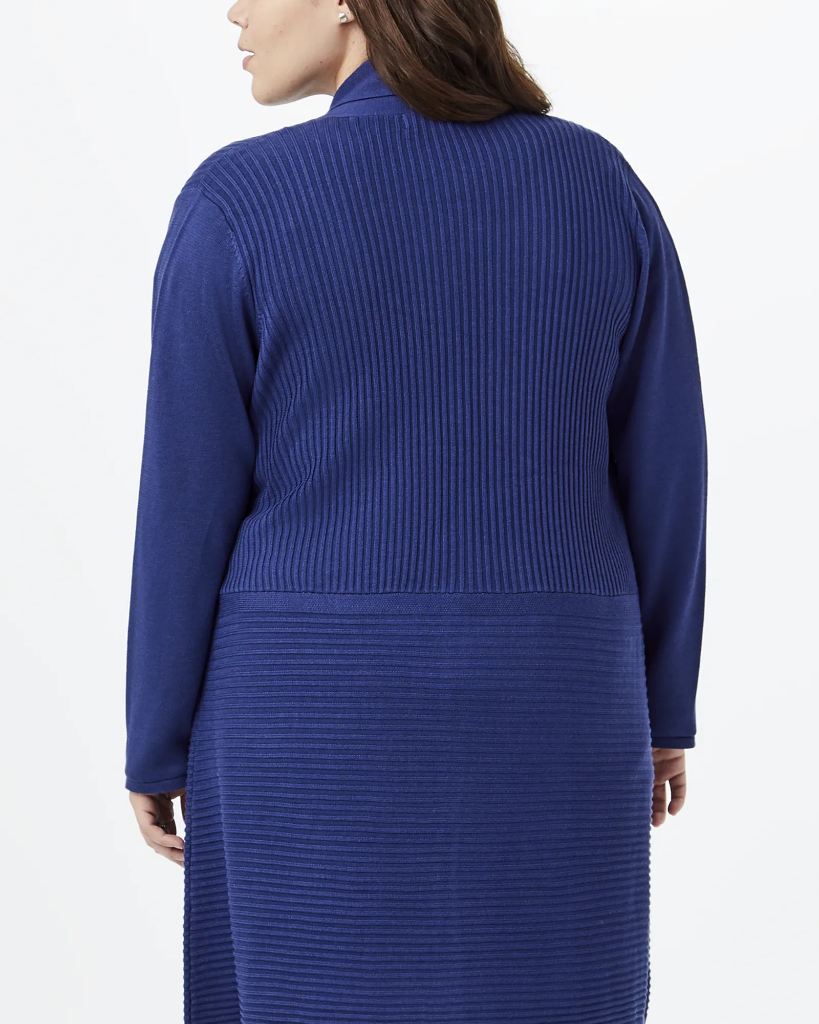 Paola Front-Pocket Cardigan | Navy
