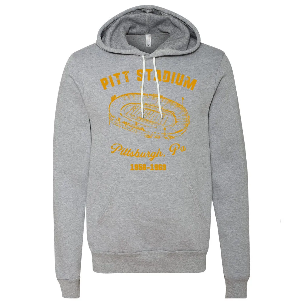 Pitt Stadium Pullover Hoodie | Pitt Stadium Athletic Heather Pullover Hoodie