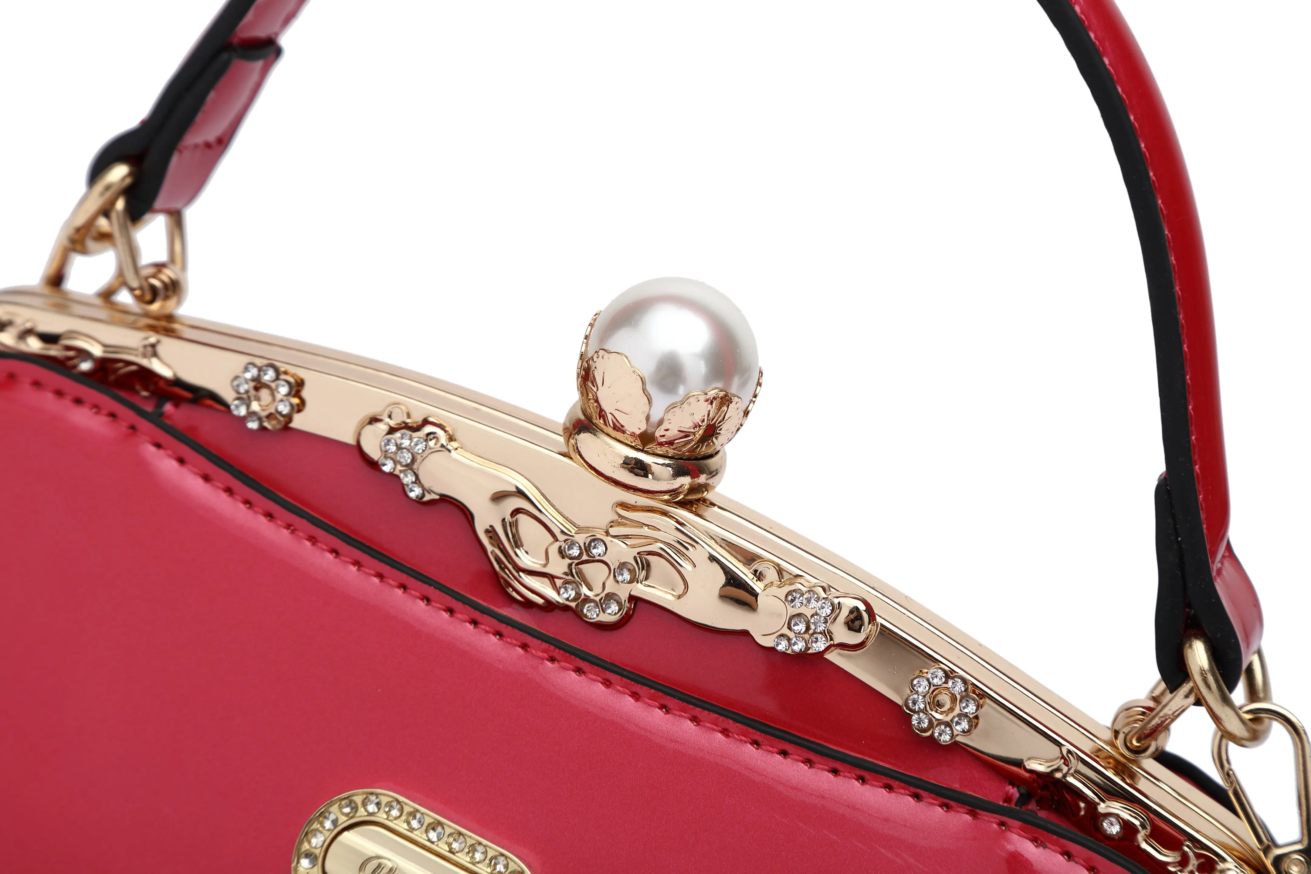 Starry Ocean Blossom Vegan Leather Purse