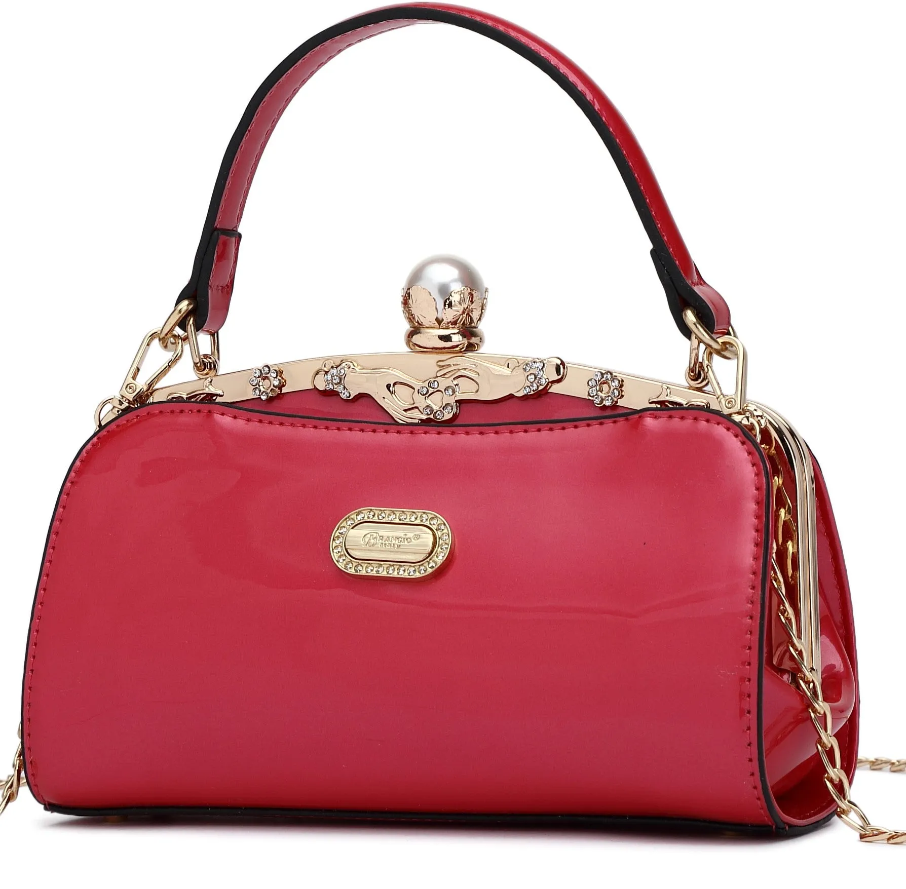 Starry Ocean Blossom Vegan Leather Purse
