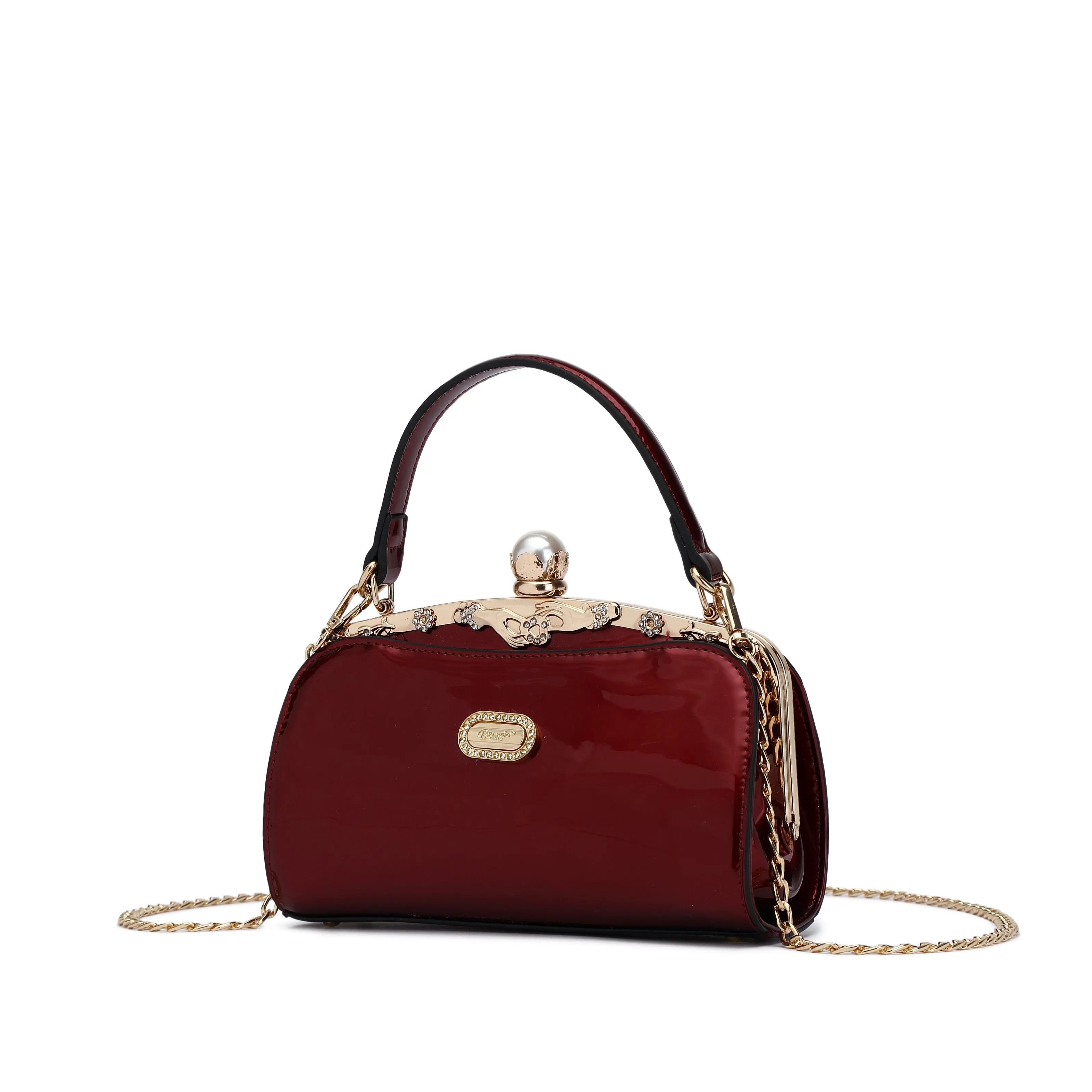 Starry Ocean Blossom Vegan Leather Purse