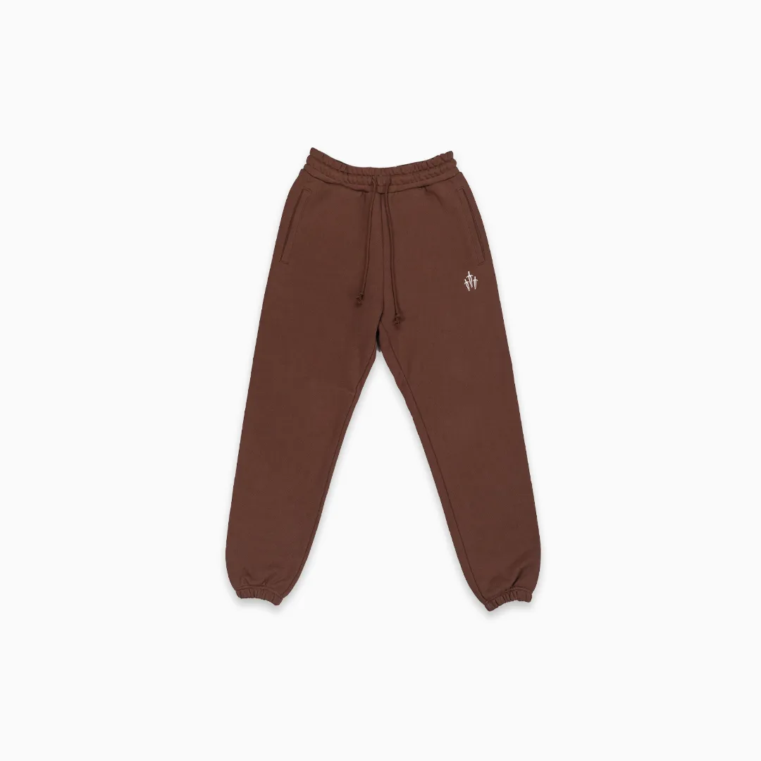 WOMEN'S UNITY DAGGER RELAXED SWEATPANTS - MOCHA